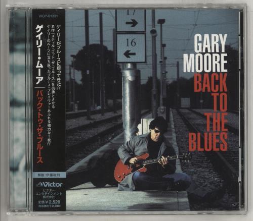 Gary Moore Back To The Blues CD album (CDLP) Japanese MOOCDBA176916