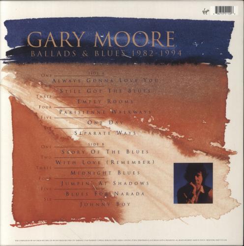 Gary Moore Ballads & Blues 1982-1994 vinyl LP album (LP record) UK MOOLPBA859283