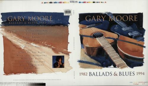 Gary Moore Ballads & Blues artwork UK MOOARBA513686