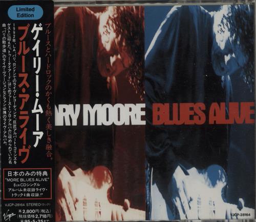 Gary Moore Blues Alive + Bonus 3" CD 2 CD album set (Double CD) Japanese MOO2CBL271859