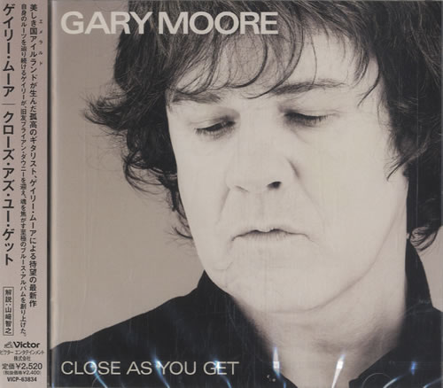Gary Moore Close As You Get CD album (CDLP) Japanese MOOCDCL401456