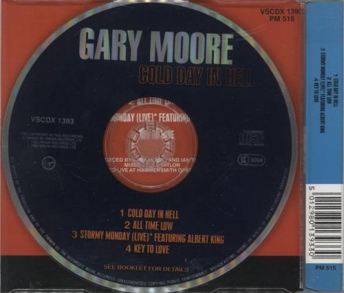 Gary Moore Cold Day In Hell CD single (CD5 / 5") UK MOOC5CO864444