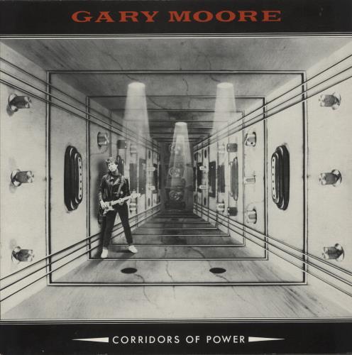 Gary Moore Corridors Of Power - 1st vinyl LP album (LP record) UK MOOLPCO557406