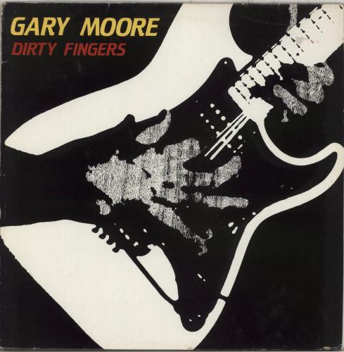 Gary Moore Dirty Fingers vinyl LP album (LP record) UK MOOLPDI574073
