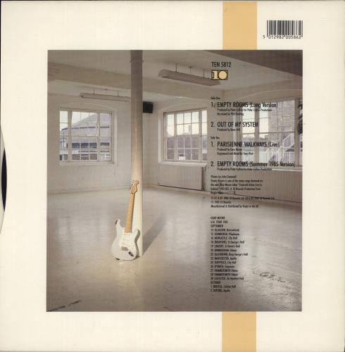 Gary Moore Empty Rooms 12" vinyl single (12 inch record / Maxi-single) UK MOO12EM579225