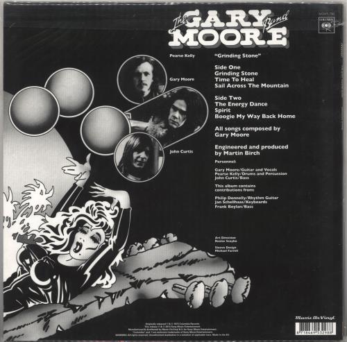 Gary Moore Grinding Stone - 180 Gram Vinyl vinyl LP album (LP record) Dutch MOOLPGR735889