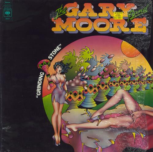 Gary Moore Grinding Stone - 2nd vinyl LP album (LP record) UK MOOLPGR436155