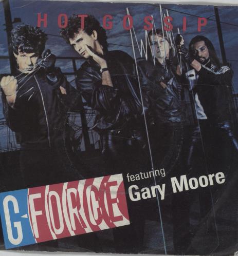 Gary Moore Hot Gossip 7" vinyl single (7 inch record / 45) UK MOO07HO156808