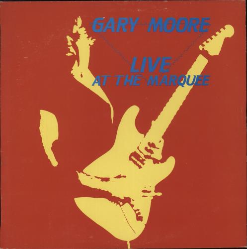 Gary Moore Live At The Marquee vinyl LP album (LP record) Spanish MOOLPLI879606
