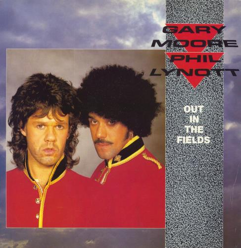 Gary Moore Out In The Fields 12" vinyl single (12 inch record / Maxi-single) UK MOO12OU39721