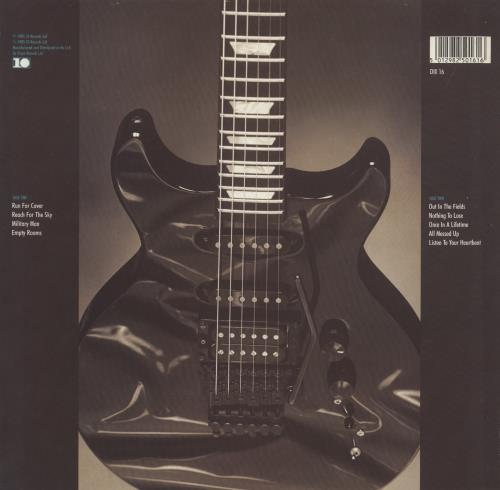 Gary Moore Run For Cover vinyl LP album (LP record) UK MOOLPRU189571