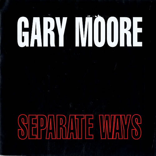 Gary Moore Separate Ways 7" vinyl single (7 inch record / 45) French MOO07SE630022