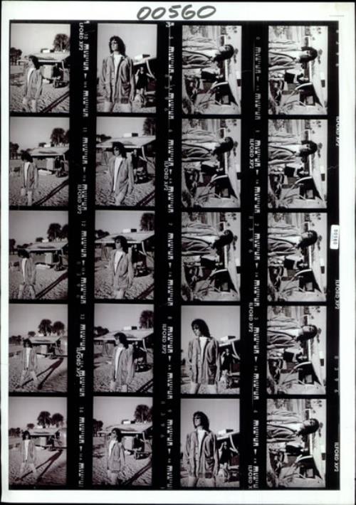 Gary Moore Sheet Of Contacts artwork UK MOOARSH517533