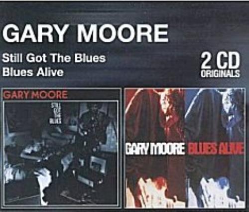 Gary Moore Still Got The Blues / Blues Alive 2 CD album set (Double CD) UK MOO2CST261949