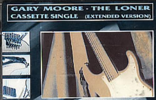 Gary Moore The Loner cassette single UK MOOCMTH300775