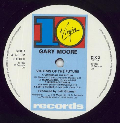 Gary Moore Victims Of The Future vinyl LP album (LP record) UK MOOLPVI463235
