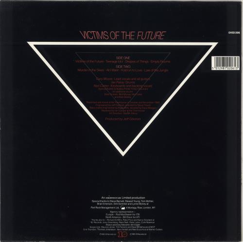 Gary Moore Victims Of The Future vinyl LP album (LP record) UK MOOLPVI708461