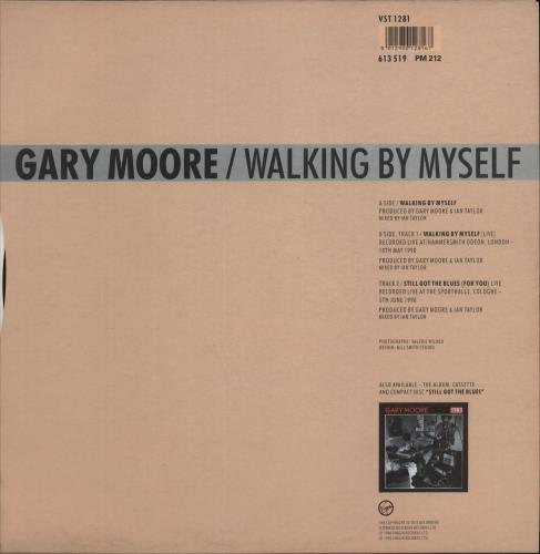 Gary Moore Walking By Myself 12" vinyl single (12 inch record / Maxi-single) UK MOO12WA543841