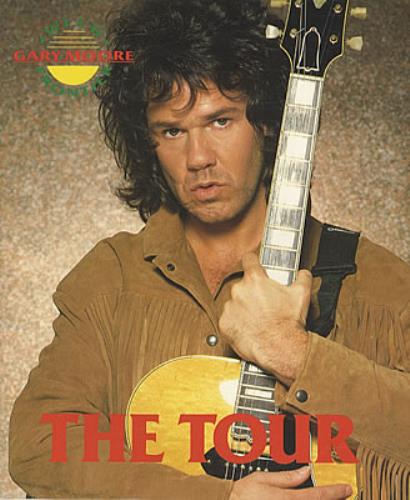 Gary Moore Wild Frontier - The Tour tour programme UK MOOTRWI325488
