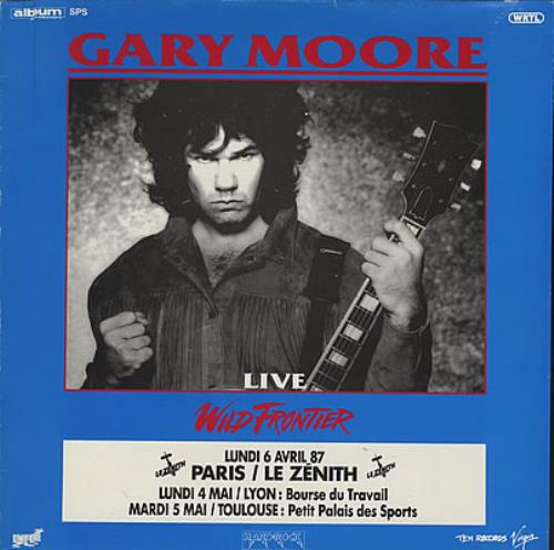 Gary Moore Wild Frontier Sampler 12" vinyl single (12 inch record / Maxi-single) French MOO12WI36038