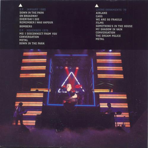 Gary Numan 1979 The Live EP's CD album (CDLP) UK NUMCDTH795013
