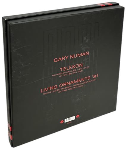 Gary Numan 80/81 - 180 Gram Vinyl - Test Pressing Vinyl Box Set UK NUMVXGR854721