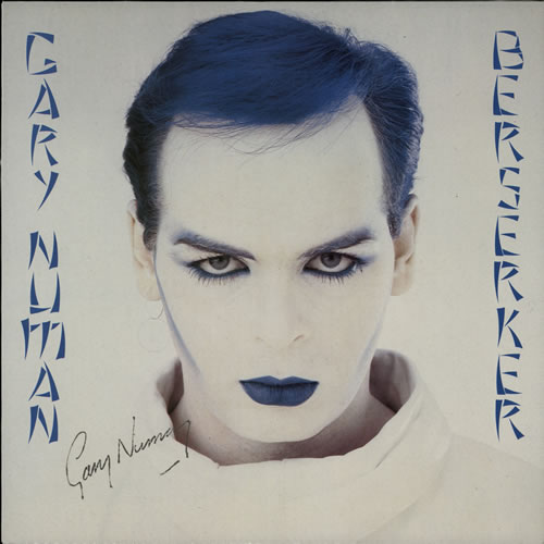 Gary Numan Berserker - Autographed Twice vinyl LP album (LP record) UK NUMLPBE579583