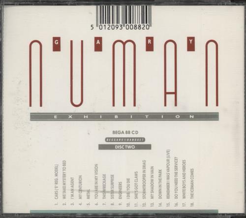 Gary Numan Exhibition 2 CD album set (Double CD) UK NUM2CEX136339