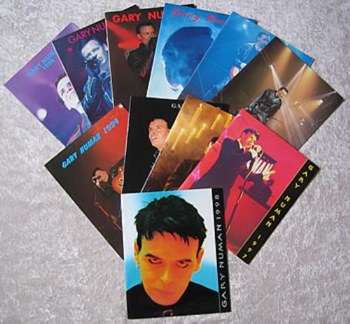Gary Numan Fanclub Yearbooks memorabilia UK NUMMMFA322700