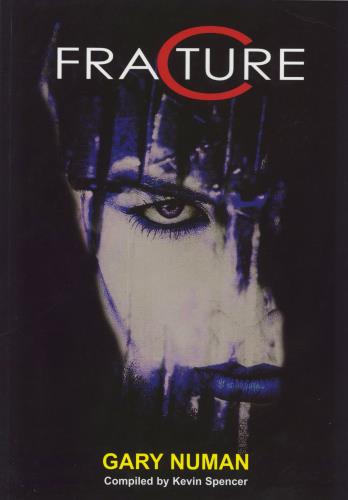 Gary Numan Fracture - Signed book UK NUMBKFR812287