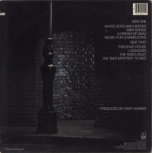 Gary Numan I Assassin vinyl LP album (LP record) US NUMLPIA860474