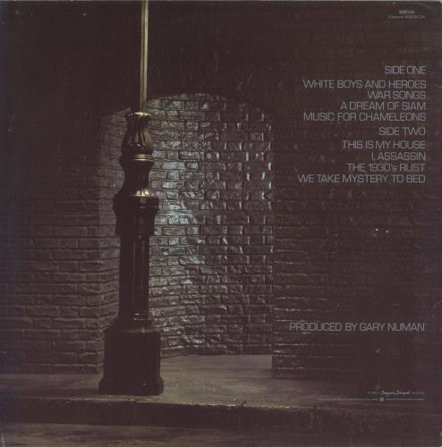 Gary Numan I, Assassin vinyl LP album (LP record) Australian NUMLPIA849620