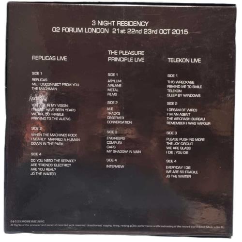 Gary Numan Live At The O2 Forum Box Set Vinyl Box Set UK NUMVXLI796523