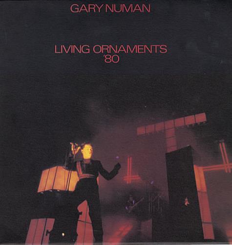 Gary Numan Living Ornaments '79 & '80 2-LP vinyl record set (Double LP Album) UK NUM2LLI348188