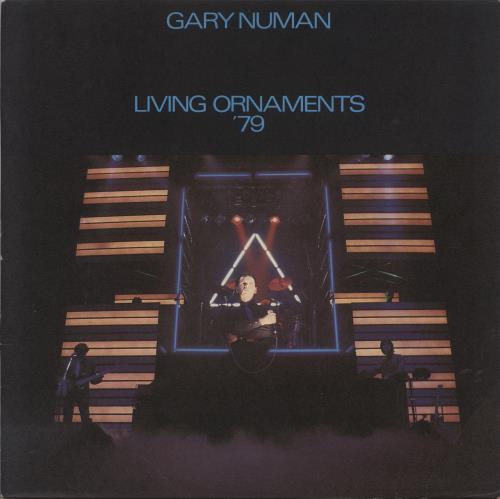 Gary Numan Living Ornaments '79 vinyl LP album (LP record) UK NUMLPLI679473