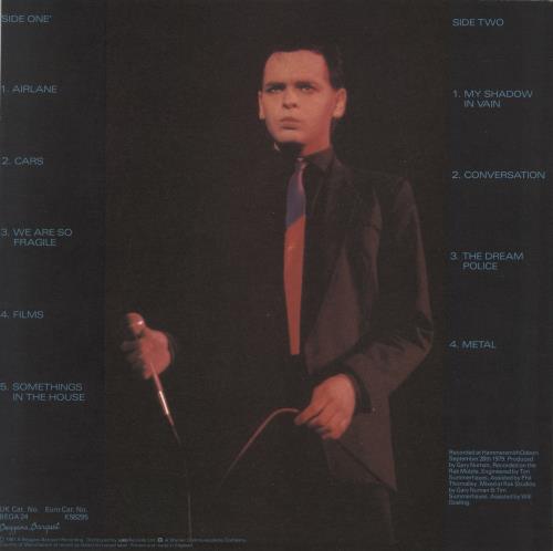 Gary Numan Living Ornaments '79 vinyl LP album (LP record) UK NUMLPLI679473