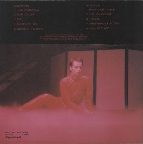 Gary Numan Living Ornaments '80 vinyl LP album (LP record) UK NUMLPLI657370