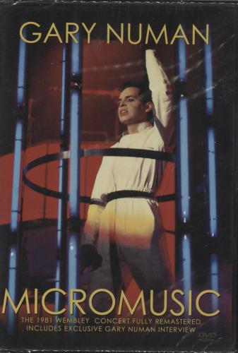 Gary Numan Micromusic - PAL - Sealed DVD US NUMDDMI808853