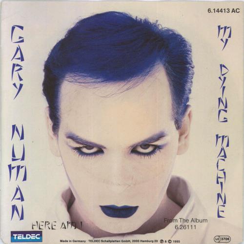 Gary Numan My Dying Machine 7" vinyl single (7 inch record / 45) German NUM07MY818531