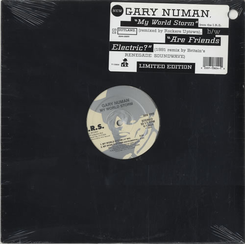 Gary Numan My World Storm - Sealed 12" vinyl single (12 inch record / Maxi-single) US NUM12MY06684
