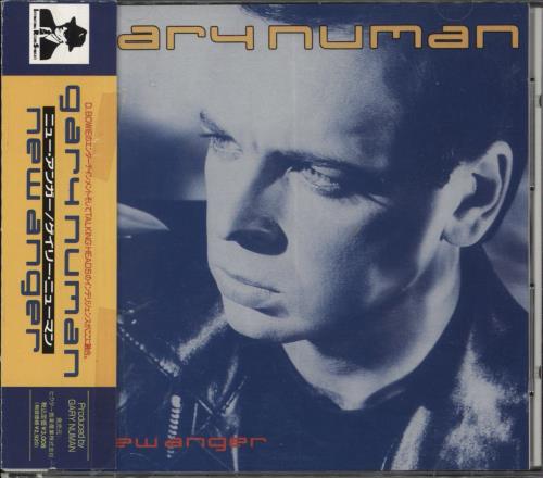 Gary Numan New Anger CD album (CDLP) Japanese NUMCDNE33212