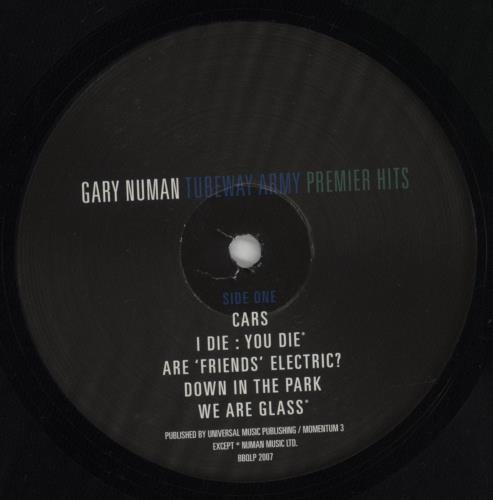 Gary Numan Premier Hits 2-LP vinyl record set (Double LP Album) UK NUM2LPR838020