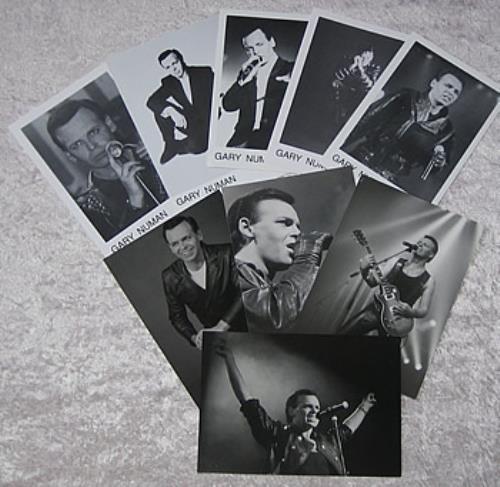 Gary Numan Publicity & Promotional Photograph Set photograph UK NUMPHPU322703