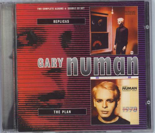 Gary Numan Replicas / The Plan 2 CD album set (Double CD) UK NUM2CRE804613
