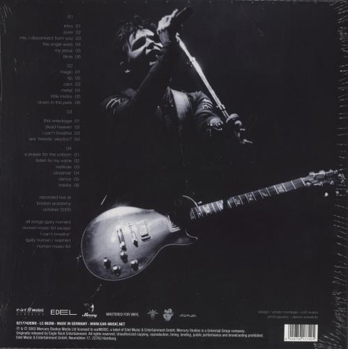 Gary Numan Scarred - 180gram White Vinyl 2-LP vinyl record set (Double LP Album) UK NUM2LSC849398