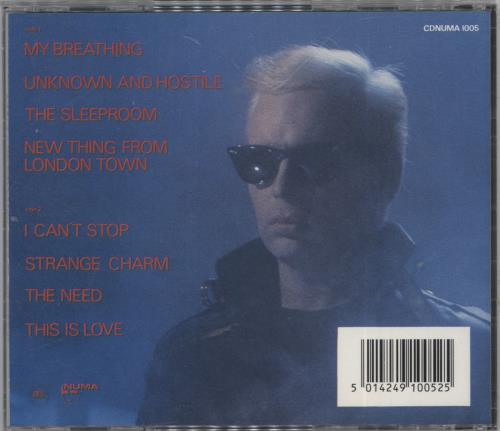 Gary Numan Strange Charm - 1st issue CD album (CDLP) UK NUMCDST13043