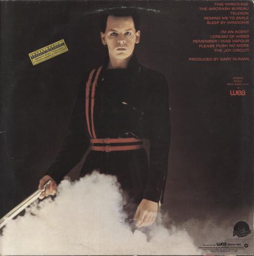 Gary Numan Telekon vinyl LP album (LP record) Brazilian NUMLPTE860473