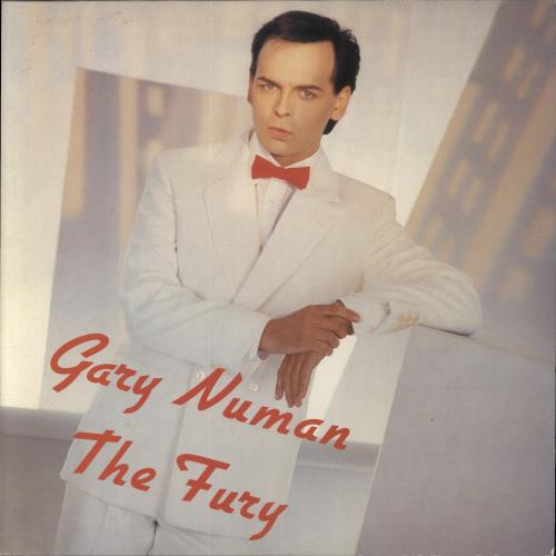 Gary Numan The Fury vinyl LP album (LP record) French NUMLPTH860435