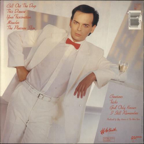 Gary Numan The Fury vinyl LP album (LP record) French NUMLPTH860435