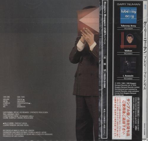 Gary Numan The Pleasure Principle CD album (CDLP) Japanese NUMCDTH849463